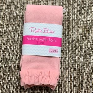 Ruffle Butts Footless Tights NWT